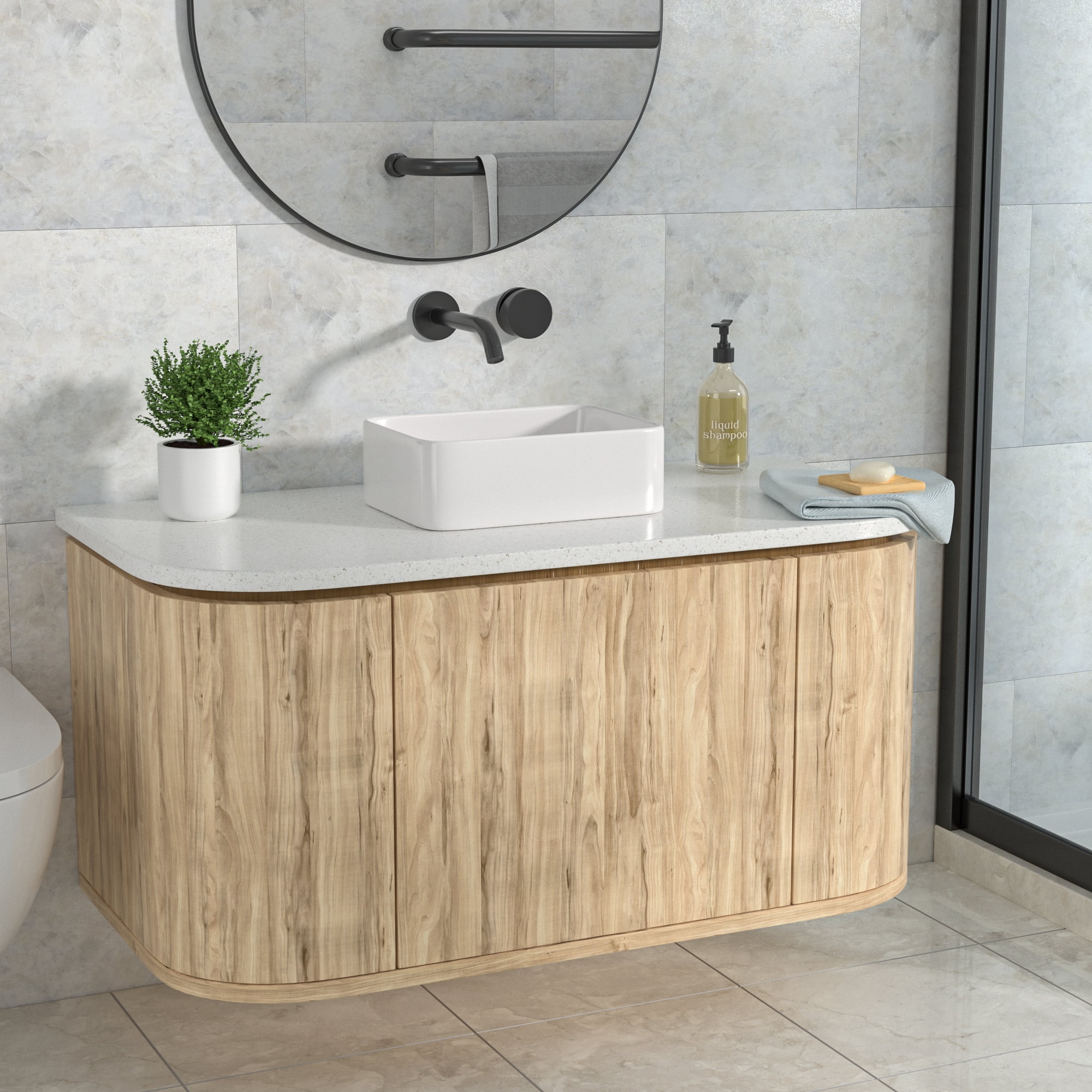 Logmey 16 in. x 12 in. Bathroom Vessel Sink Modern Rectangular Porcelain Ceramic Bowl Art Basin in White