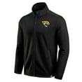 thumbnail image 2 of Men's Darius Rucker Collection by Fanatics Black Jacksonville Jaguars Color Block Polar Fleece Full-Zip Jacket, 2 of 5