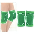 thumbnail image 2 of Protective Knee Pads Women Men Anti- Knee Guards Sponge Collision Avoidance Knee Sleeve for Volleyball Football Yoga Gardening Knee Pad - Green, 20.5x13.5cm, 2 of 8