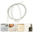 thumbnail image 1 of BRIGHTFUFU Guitares en Nylon Premium pour Instruments Acoustiques avec Réglage Précis et Design Durable, 2 Ensembles, Blanc, 1 of 8