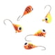 thumbnail image 3 of Cinco pinzas de pesca sobre hielo enganchadas con alto contenido de carbono Cebo de pesca sobre hielo en invierno con cubierta portátil de gancho de pesca al aire libre de 5 mm, 3 of 10