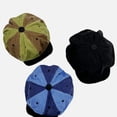 thumbnail image 2 of SikaFu Retro Literary Artistic Octagonal Hat Spring and Summer Male and Female British Newsboy Hats Personalized Painter Cap, 2 of 6