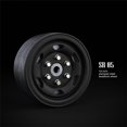 thumbnail image 1 of Gmade GMA70504 Roues Beadlock SR05 1.9 Po, Noir Mat - 2 Pcs, 1 of 1