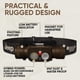 thumbnail image 3 of Linterna frontal Energizer Jeep HM-2000 Recargable Híbrida IPX4, 3 of 9