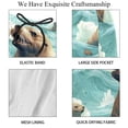 thumbnail image 4 of luoweisi Men's Beach Shorts Quick Dry Swim Trunks with Mesh Lining Sea Lion XL, 4 of 5
