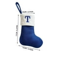 Christmas Festive socksPersonalized Blue Stocking with Initial Letter A 