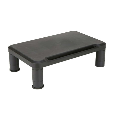 Mind Reader - Small Monitor Stand Durable Plastic