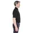 thumbnail image 3 of UltraClub Men's Cool & Dry Stain-Release Performance Polo XL BLACK, 3 of 3