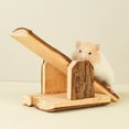 thumbnail image 6 of Hamster Wooden Seesaw Box Exercise Dwarf Hamsters Cage Decor Exploring Toys, 6 of 8