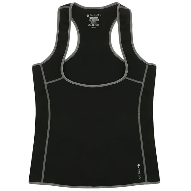 SaunaFX Women's Slimming Neoprene Sauna Vest XXL with Microban