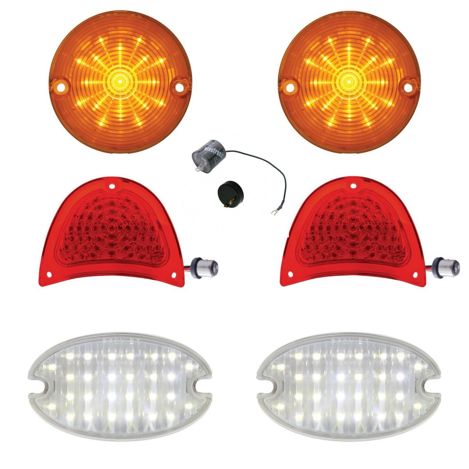 1957 Chevy Bel Air LED Tail Lamp BackUp Lamp Parking Lamp LED Flasher