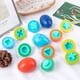 thumbnail image 4 of EeaseMX 8 piezas de juguetes de reconocimiento para niños, juguetes de madera con forma de huevo y colores a juego., 4 of 7