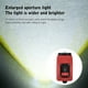 thumbnail image 5 of Luz de bocina de bicicleta 2 en 1 4 modos USB 1200mAh Faro de bicicleta de conducción nocturna (rojo), 5 of 9