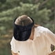 thumbnail image 1 of Shiny Rhinestone Visor Sombrero para el sol Ajustable vacío Sombrero al aire libre Glitter Ladies Hat para Hombres Be , negro cristal negro, 1 of 8