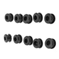 thumbnail image 1 of Rubber Anti Vibration Pads, Low Noise Rubber Fan Sealing Gaskets Rubber Sound Absorbing Mat for Noise Reduction, 1 of 7
