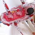 thumbnail image 4 of Sanrio-Bolso de hombro de alta capacidad para mujer, bolsa Bento de Anime, Hello Kitty, Melody, Kulomi, 23x27x12cm, regalo para niñas, 4 of 4
