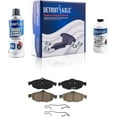 thumbnail image 3 of Detroit Axle - Front Brake Kit for 01-06 Sebring Dodge Stratus Replacement 2001 2002 2003 2004 2005 2006 Drilled and Slotted Brake Rotors Ceramic Brakes Pads, 3 of 6