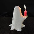 thumbnail image 3 of Ltdhehe Halloween Effrayant Tenant une Bougie Statue en Résine Ornements, 3 of 6