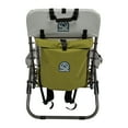 thumbnail image 4 of CAMP & GO 4-Position Lace-up Suspension Backpack Camping Chair with Removable Backpack Bag, Stone and Moss, 4 of 4