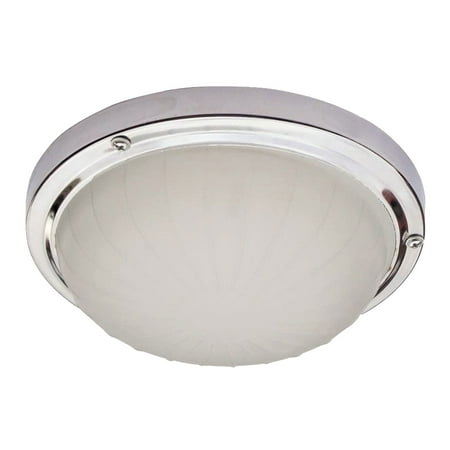 

APSMOTIV 12v Round Shape Roof Interior Lamp Ceiling Light with Flat Base Suitable for | Trucks | Trailers | Bus | Caravan | Campervans | Boats etc