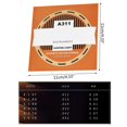 thumbnail image 3 of 6Pcs High Carbon Steel Core Folk Guitar Strings Replacements Acoustic Guitar Strings Guitar Parts 6 Pieces Strings Sets, 3 of 4