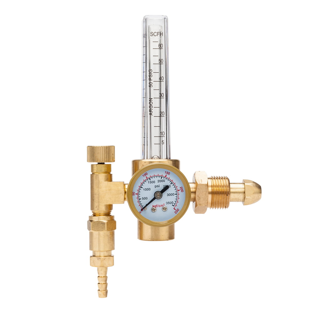 Flowmeter Argon CO2 Mig Tig Flow Meter Regulator Pressure Gauge Welder Parts Pressure Reducer Flow Gauge 
