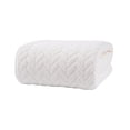 thumbnail image 6 of Hvmvliv Hand Towels For Bathroom Luxury Velvet Bath Towel Extra Large & Thick, Super Absorbent & Quick-Drying, Lightweight & Portable, Perfect for Home, Travel and Outdoor Activities White, 6 of 6