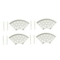 thumbnail image 2 of 4 soportes para plantas de fresa, ligeros, con estacas. Blanco, 2 of 7