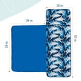 thumbnail image 3 of Wildkin Velour Nap Mat for Toddler Boys and Girls (Sharks), 3 of 8
