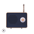 thumbnail image 2 of Mini Altavoz Portátil Inalámbrico Bluetooth Altavoz De Emparejamiento Rápido Altavoz Vintage De Forma Única Para El Hogar Deportes Al Aire Libre Viajes seitruly EL014096-01, 2 of 5