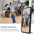 thumbnail image 5 of for Samsung Galaxy S23 FE (Not S23) Case with Slide Camera Cover, [Snug Touch] Hard Back & Soft Edge Matte Phone Case with Kickstand for Samsung Galaxy S23 FE LTT Blue, 5 of 18
