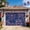 Blue, variant on 250 Year American Anniversary Flag Garage Door Cover Banner 7 x 8 FT, Blue Fireworks Garage Door Curtains Backdrop with Grommets for Indoor Outdoor Wall Party Porch Yard Decorations Background