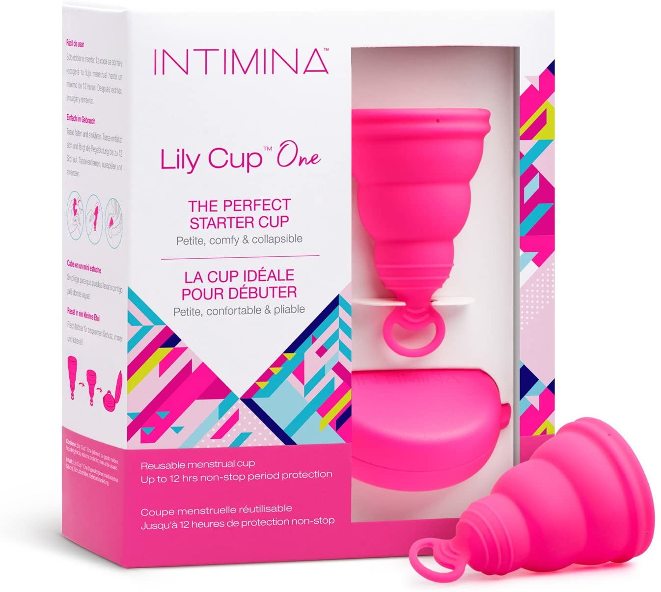 Intimina Lily Cup One – The Collapsible Teen Menstrual Cup for Beginners