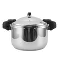 thumbnail image 1 of OLLA A Presión, Cacerola de Cocción A Presión del Acero inoxidable 80kpa, Olla de Cocción Rápida de Gran Capacidad, Utensilios de Cocina de Doble Con Proteción Inteligente, 1 of 7