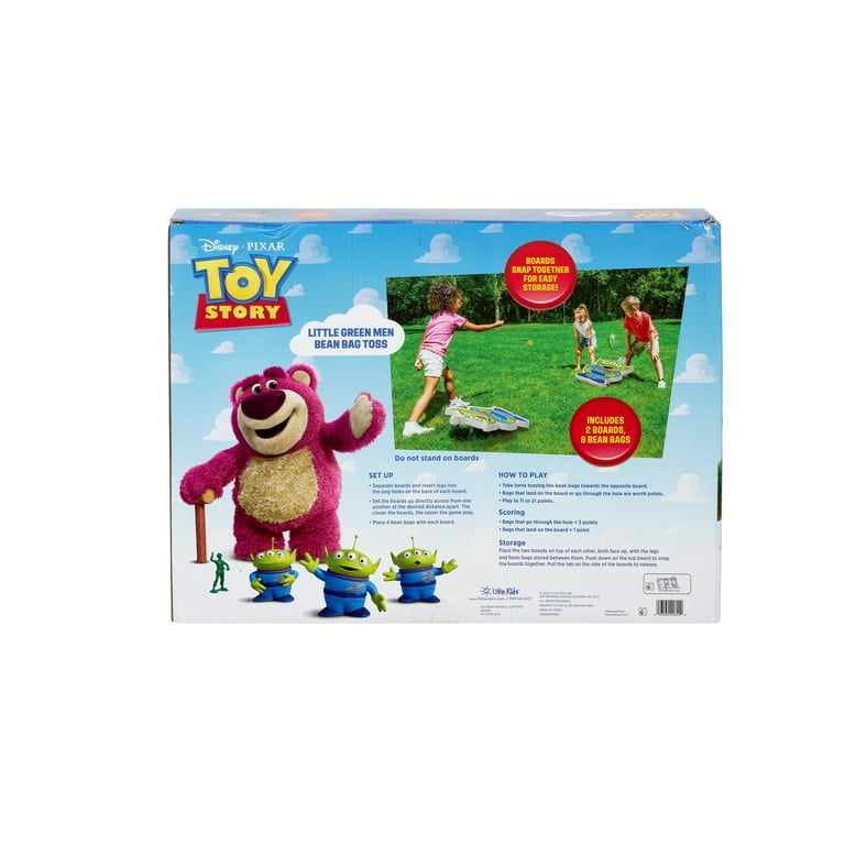 Disney Toy Story Little Green Men Bean Bag Toss Game for Ages 3
