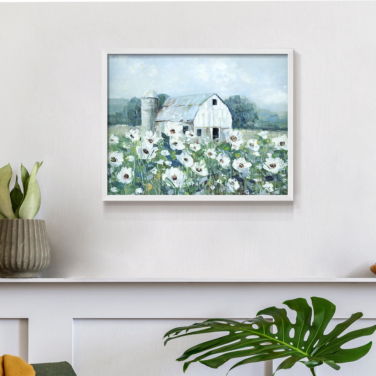 Dream Fields by Sally Swatland - Restickable Framed Giclée Print