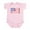 Petal Pink, variant on CafePress - Lacrosse Americasgame Infant Bodysuit - Baby Light Bodysuit, Size Newborn - 24 Months