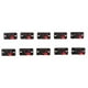 thumbnail image 4 of 2xPlaca De Conector De Liberación A Presión Terminal De Altavoz Estéreo 2 Posiciones 1 Fila 2 piezas, 4 of 9