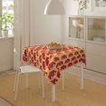 thumbnail image 4 of Wukai Red Cars Waterproof Tablecloth for Kitchen Dining, Fits Square Tables for 2-4 Seats -54"x54", 4 of 7