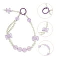 thumbnail image 4 of Unique Bargains 1 Pc Phone Charm Bow Star Cellphone Charm Purple, 4 of 5