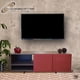 thumbnail image 2 of Mueble para TV de 50' Parota Rojo Hogare Centro de Entretenimiento Suecia, 2 of 4