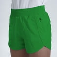 thumbnail image 3 of Girls Running Shorts With Liner High Waist Loose Fit Yoga Workout Athletic Shorts For Kids, 3 of 4