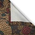 thumbnail image 3 of Ambesonne East Kitchen Curtains, Traditional Roses Dragon, 55"x39", Jade Green Sand Brown, 3 of 3