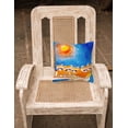 thumbnail image 2 of Carolines Treasures 6009PW1414 Raccoons on the Railing Fabric Decorative Pillow, 2 of 4