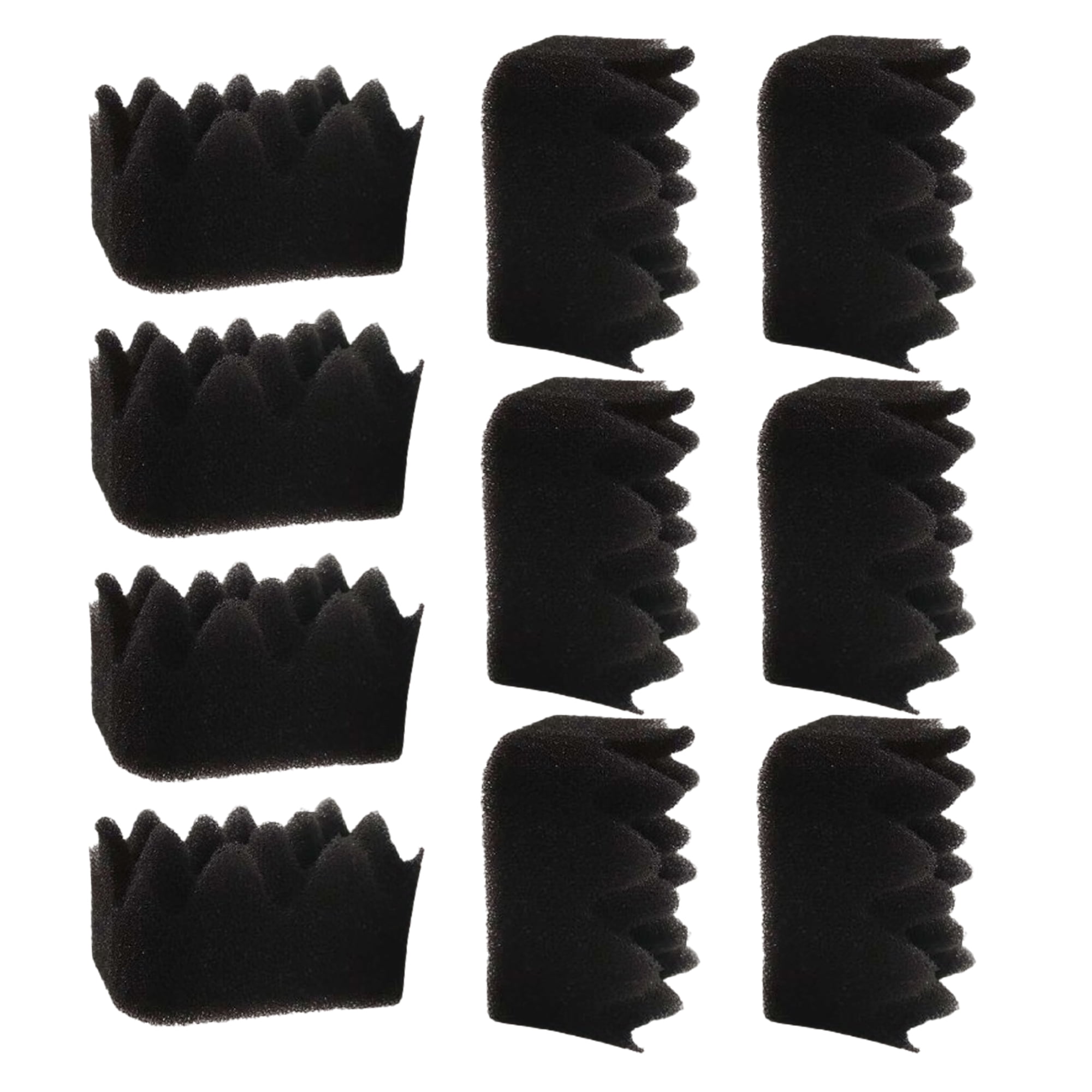 TropicAqua 12 Block Foam Filter Pads for Hagen Fluval 304/305/306/404/405/406 Replacement Aquarium Bio Sponge