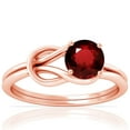 thumbnail image 1 of GemsNY July Birthstone - Vintage Prong Set Round Ruby Solitaire Ring (Grade - AAA | 1.05cts.), 1 of 4