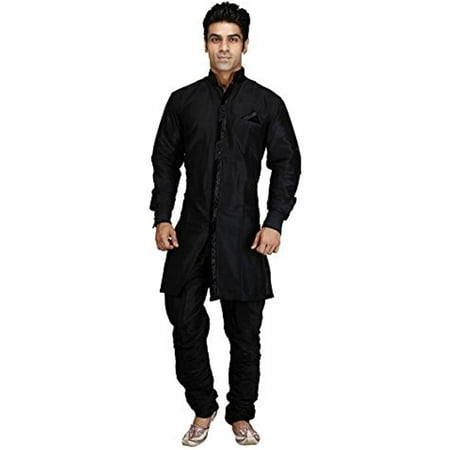 

Royal Kurta Mens Silk Blend Sherwani