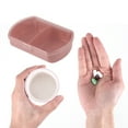 thumbnail image 4 of Unique Bargains Durable 2 Compartment Pill Case for Travel Cameo, 4 of 6