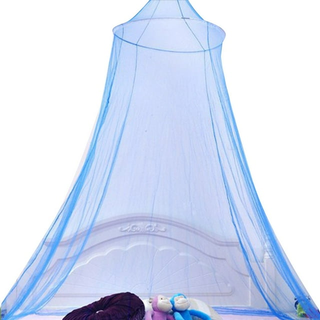 pitrice Foldable Three Door Mongolian Yurt Mosquito Net Dome Mosquito Net Ceiling Hanging Bedroom Double Bed Canopy
