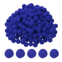 0.4inch Pom Poms for Crafts, 500pcs Pompoms for Crafts Puff Balls Bulk Fuzzy Balls for Hats Christmas Art DIY, Cobalt Blue